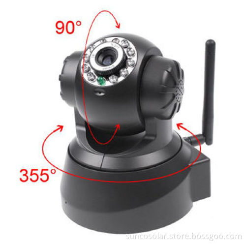 Wireless Wi-Fi Camera, Two-way Audio, Remote Pan and Tilt Rotation